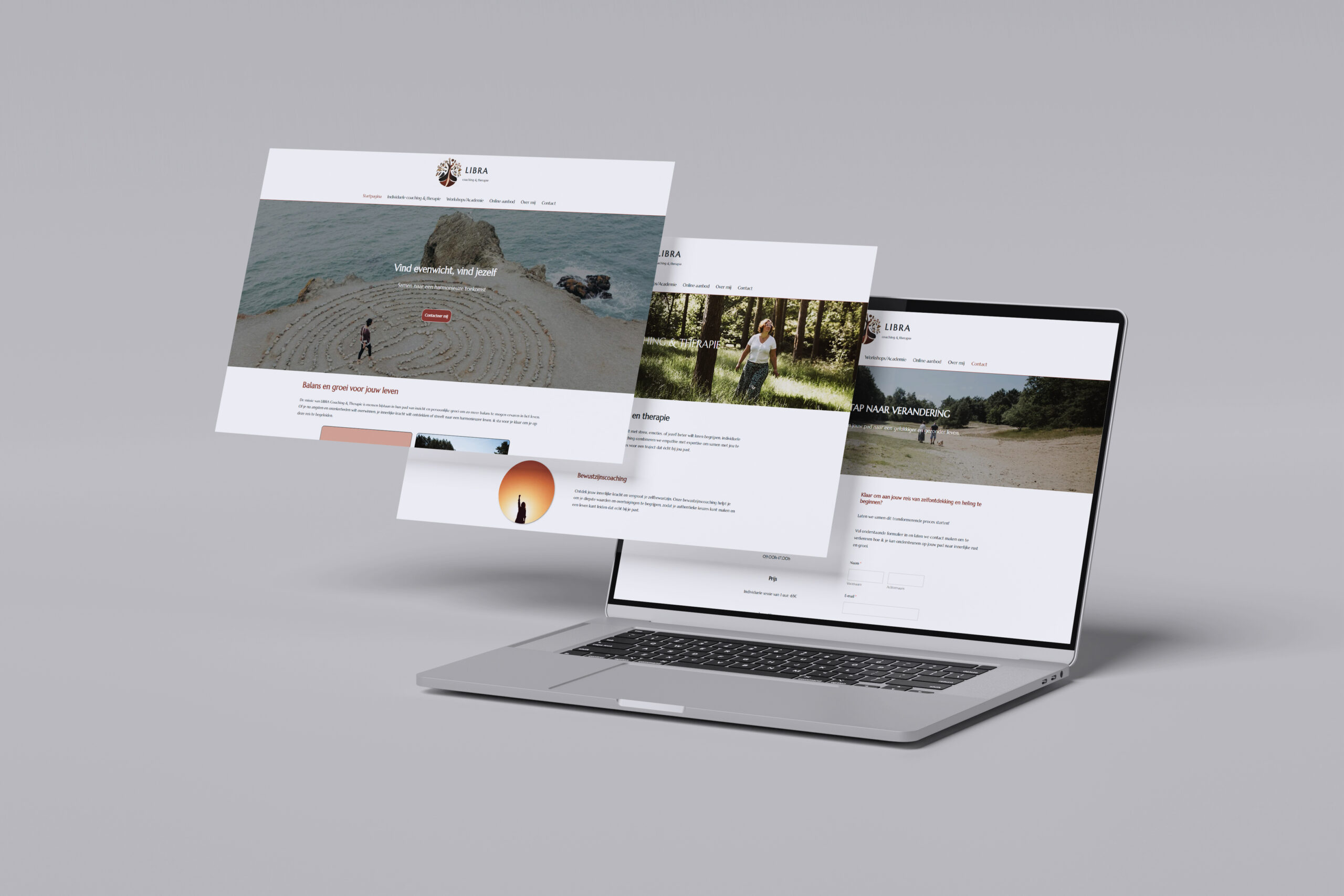 Wordpress website voro LIBRA coaching